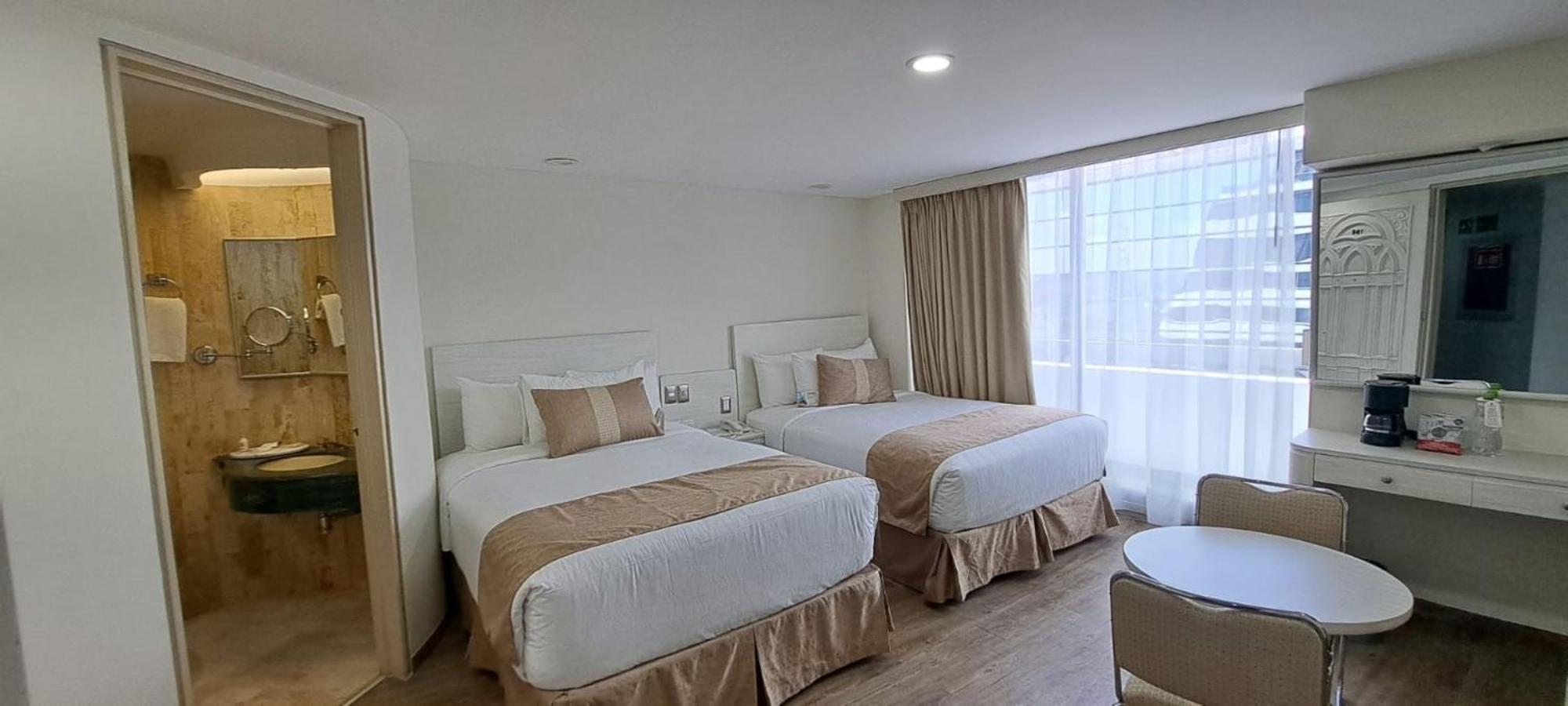 Standard Double Room Two Double Beds
