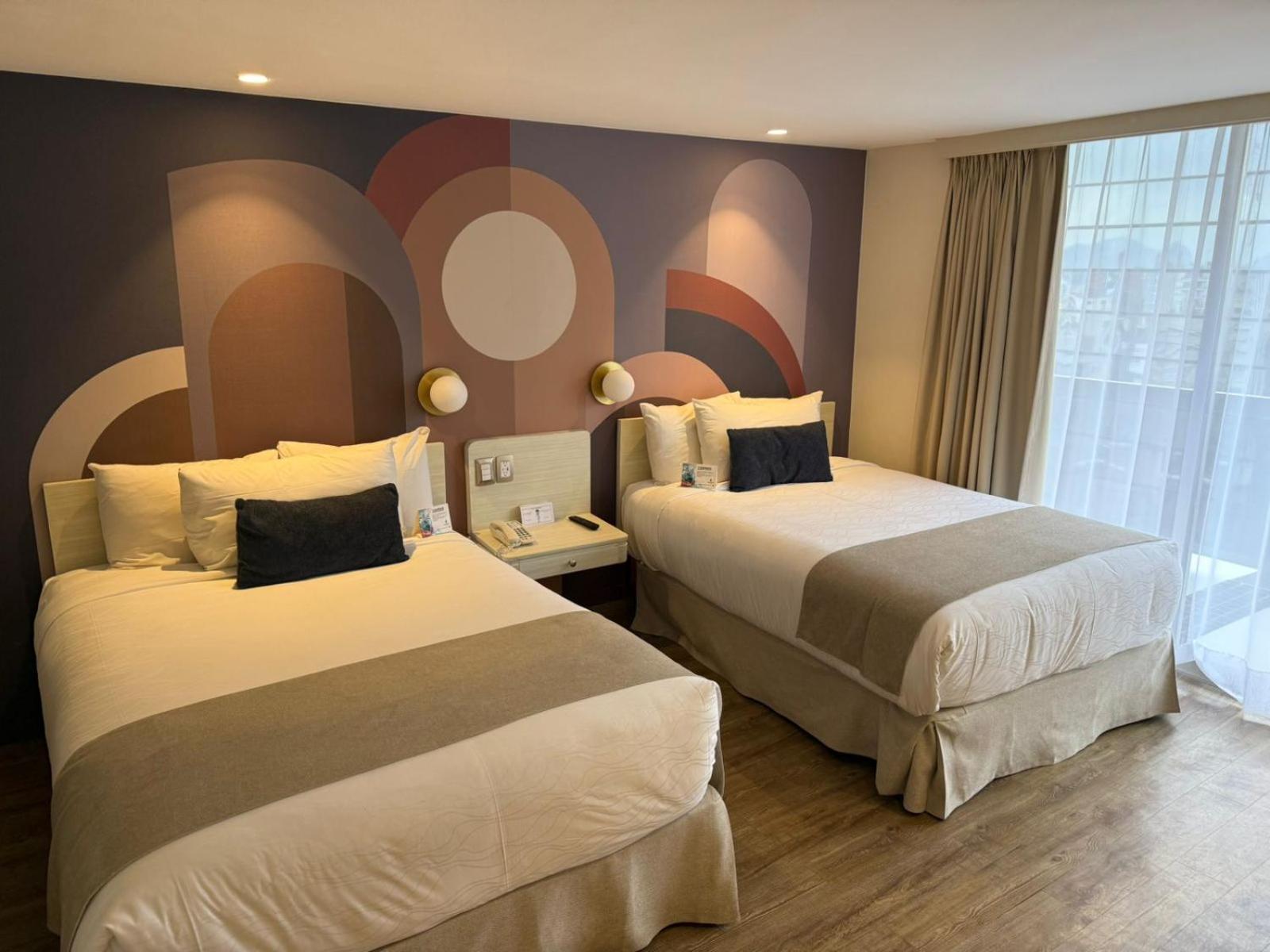 Standard Double Room Two Double Beds